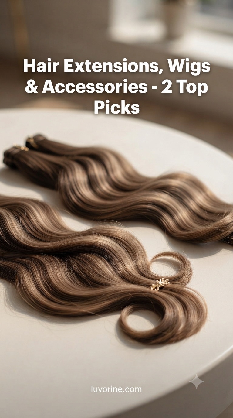 Hair Extensions, Wigs & Accessories - 2 Top Picks