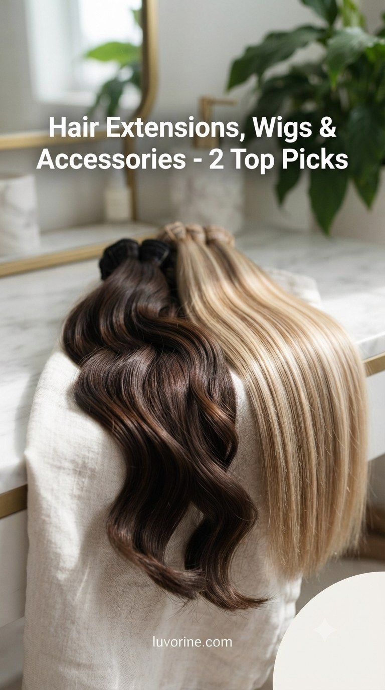Hair Extensions, Wigs & Accessories - 2 Top Picks