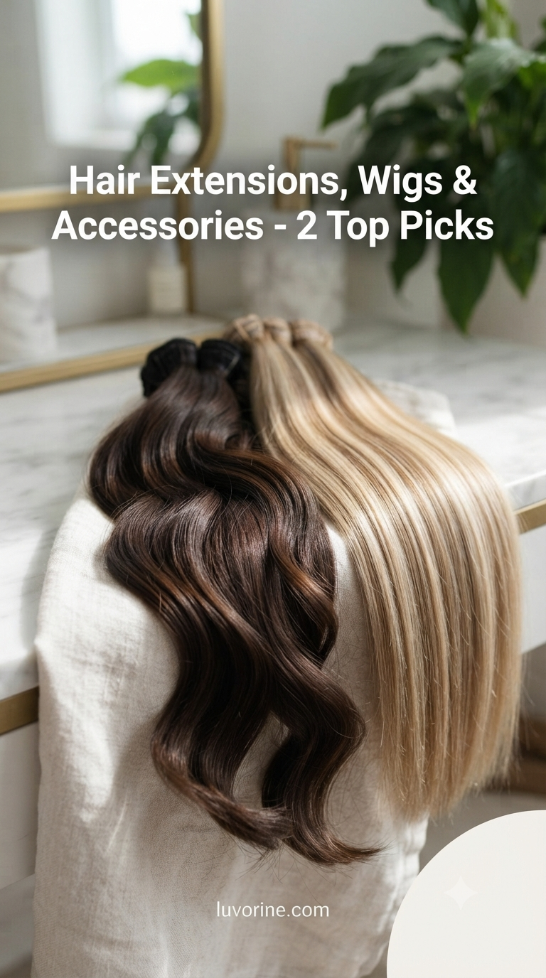 Hair Extensions, Wigs & Accessories - 2 Top Picks