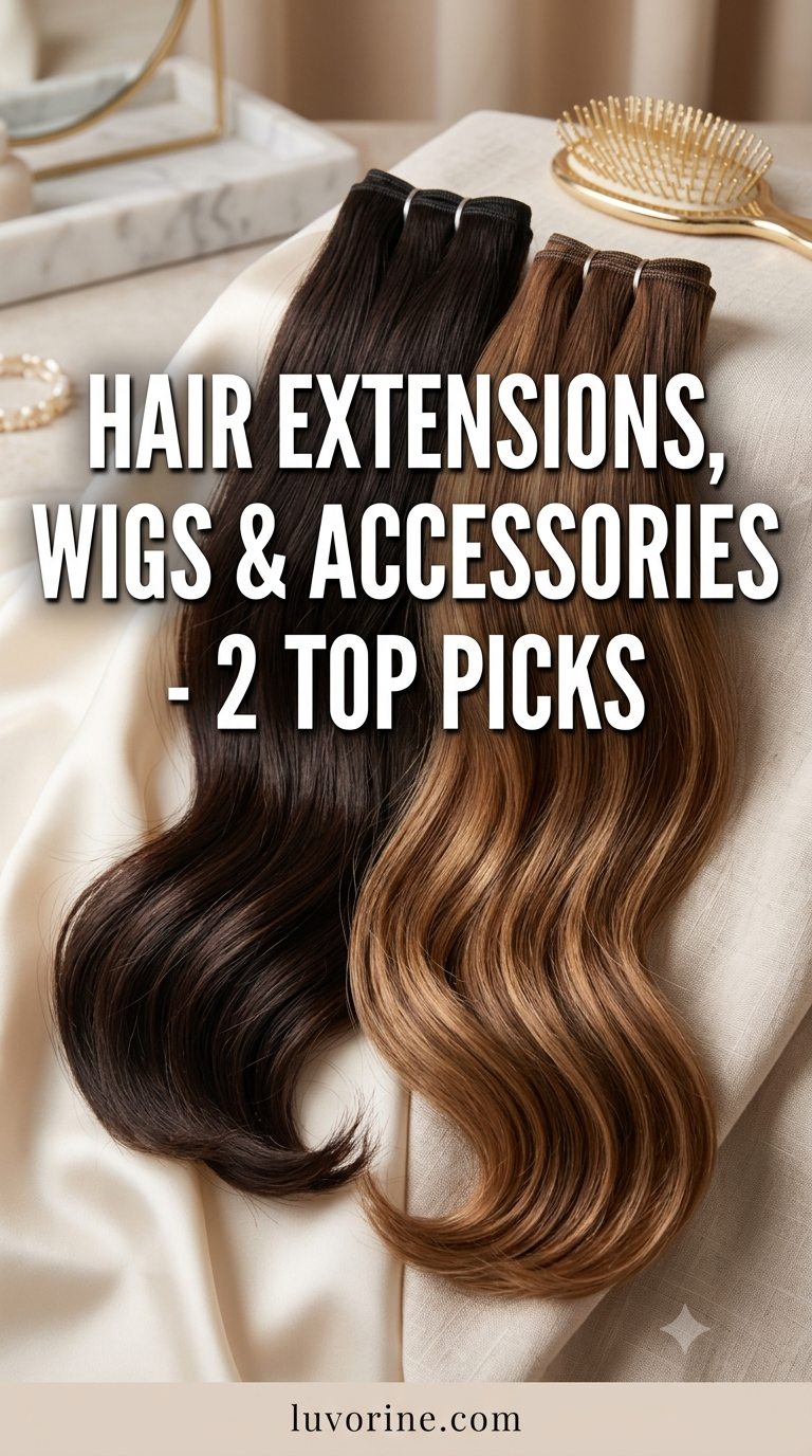 Hair Extensions, Wigs & Accessories - 2 Top Picks