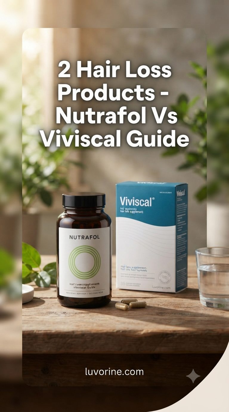 2 Hair Loss Products - Nutrafol Vs Viviscal Guide