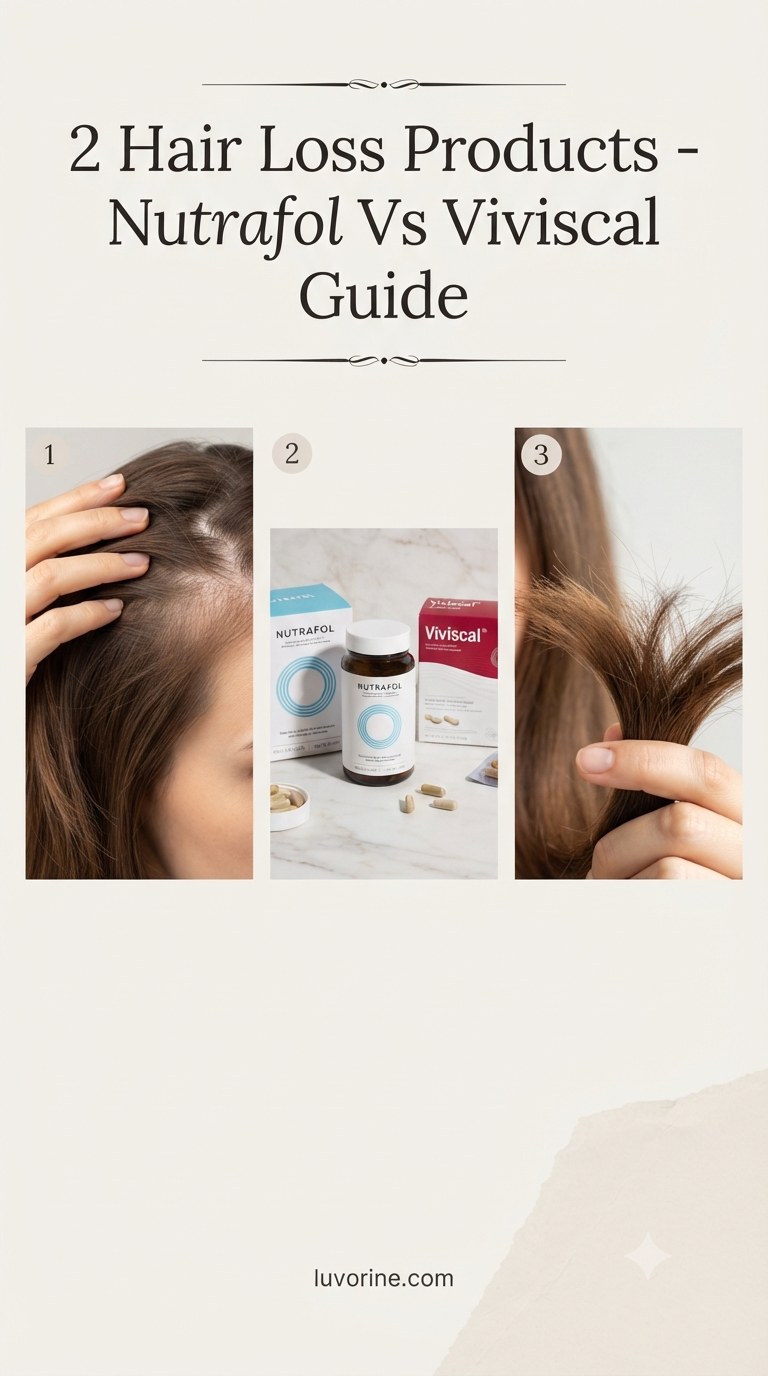 2 Hair Loss Products - Nutrafol Vs Viviscal Guide