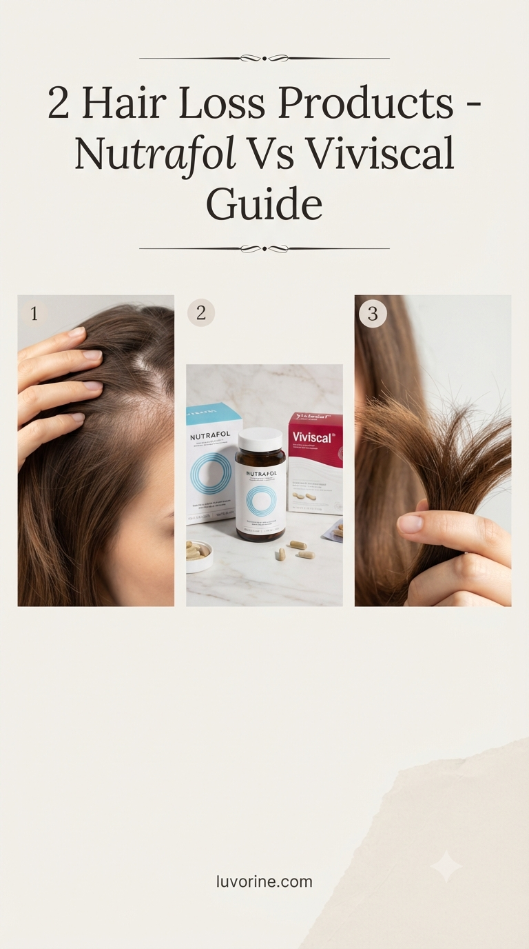 2 Hair Loss Products - Nutrafol Vs Viviscal Guide