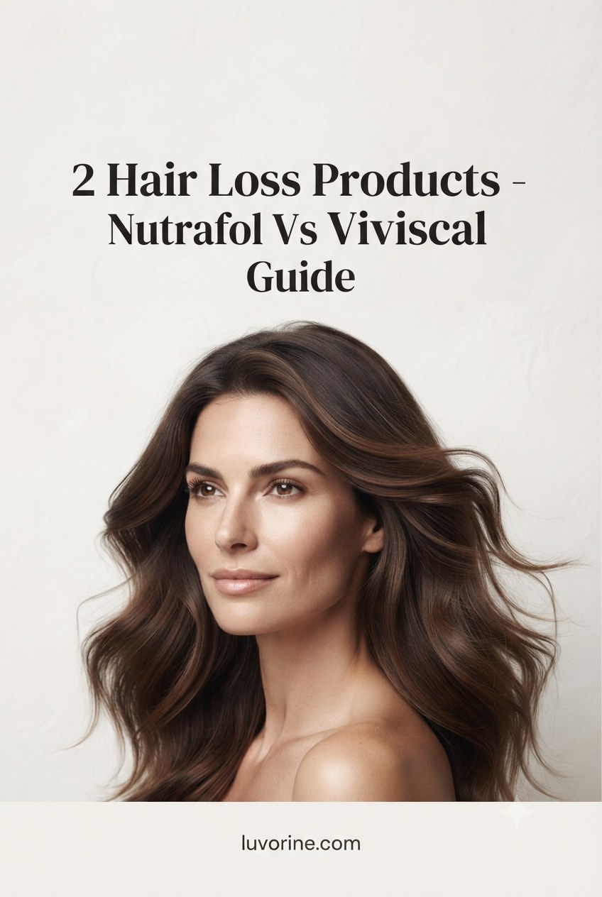 2 Hair Loss Products - Nutrafol Vs Viviscal Guide