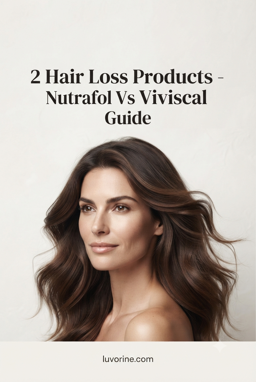2 Hair Loss Products - Nutrafol Vs Viviscal Guide