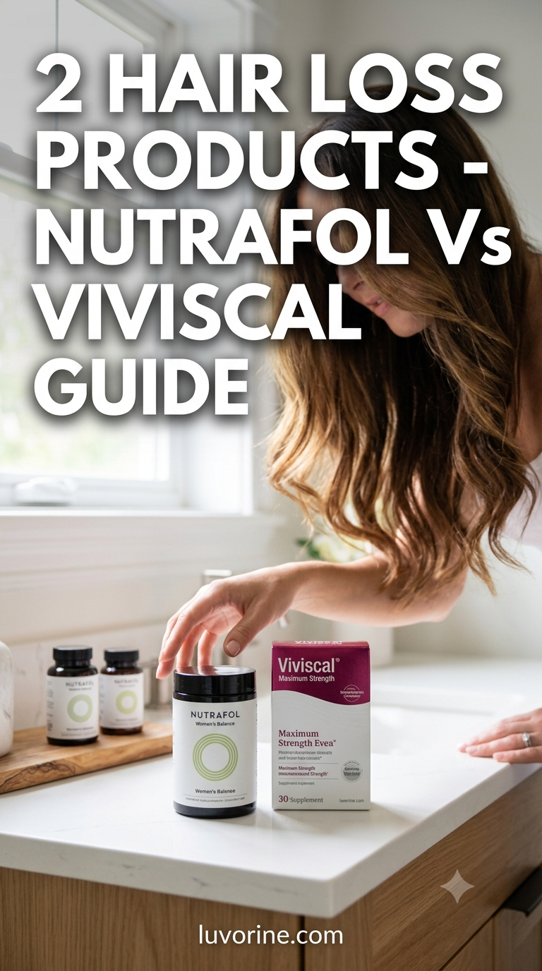2 Hair Loss Products - Nutrafol Vs Viviscal Guide