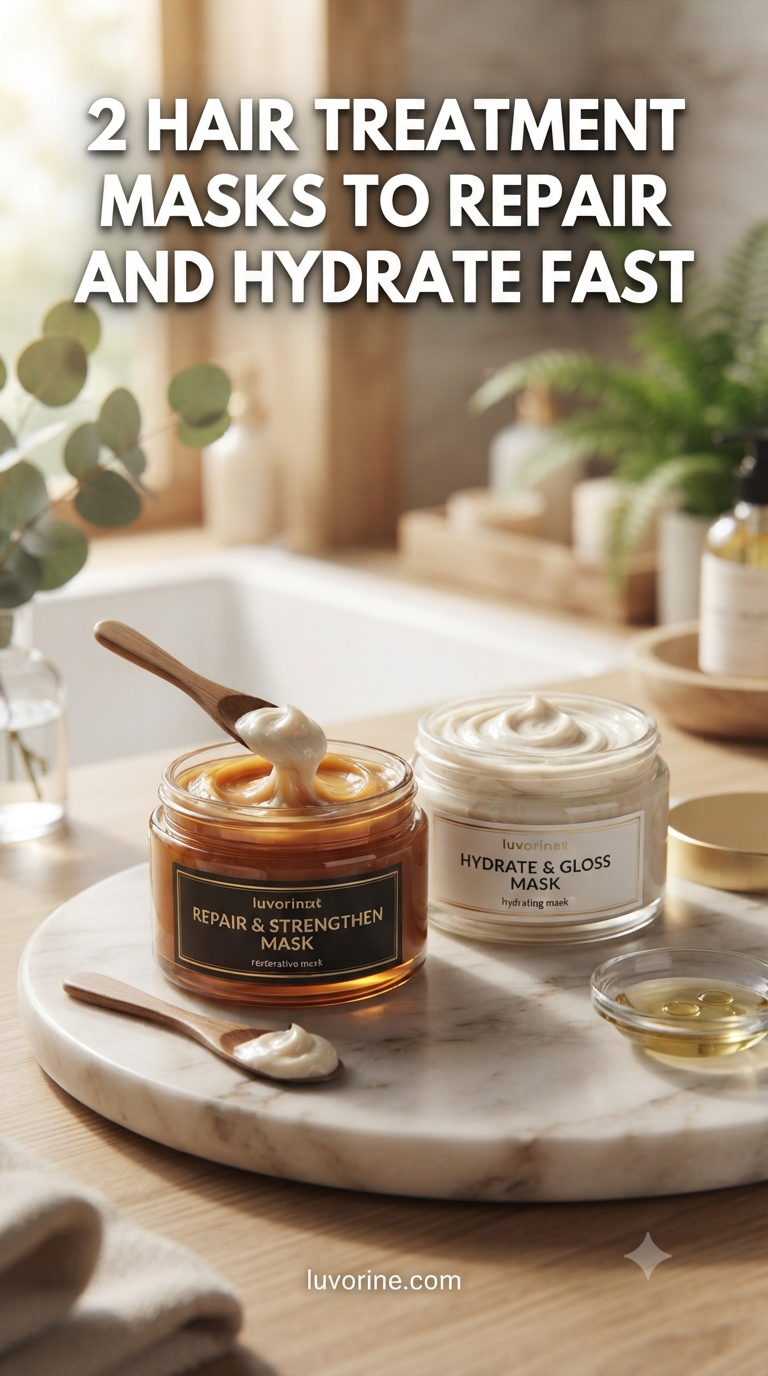 2 Hair Treatment Masks To Repair And Hydrate Fast