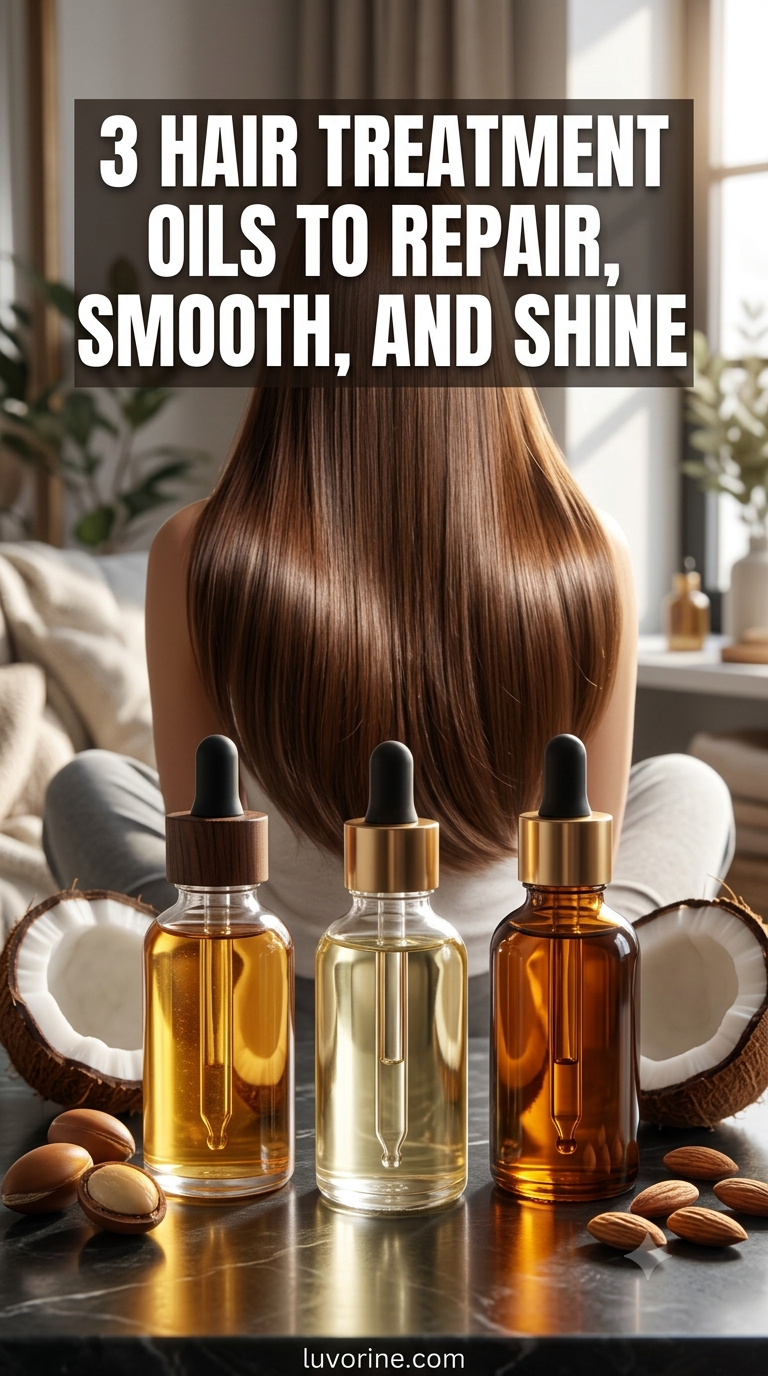 3 Hair Treatment Oils To Repair, Smooth, And Shine
