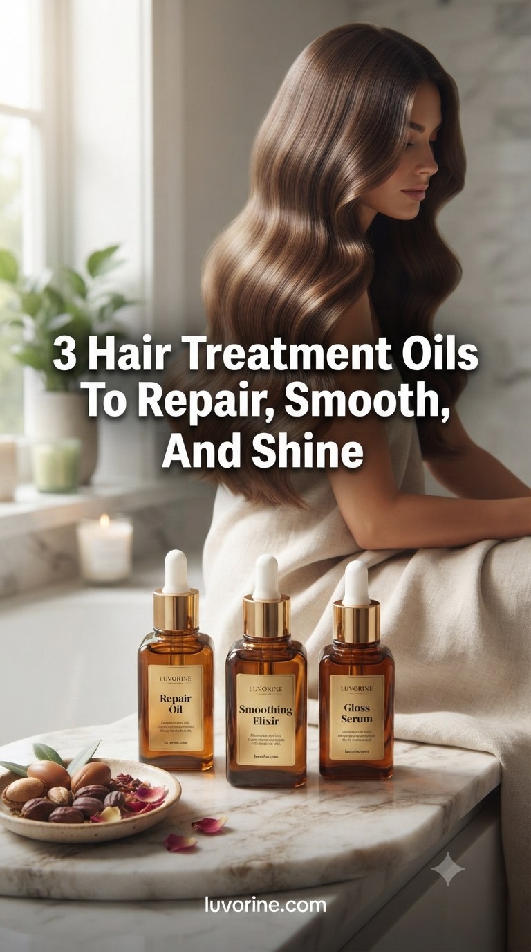 3 Hair Treatment Oils To Repair, Smooth, And Shine