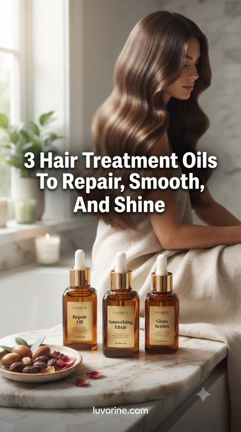 3 Hair Treatment Oils To Repair, Smooth, And Shine