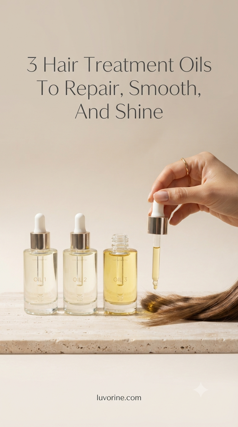 3 Hair Treatment Oils To Repair, Smooth, And Shine