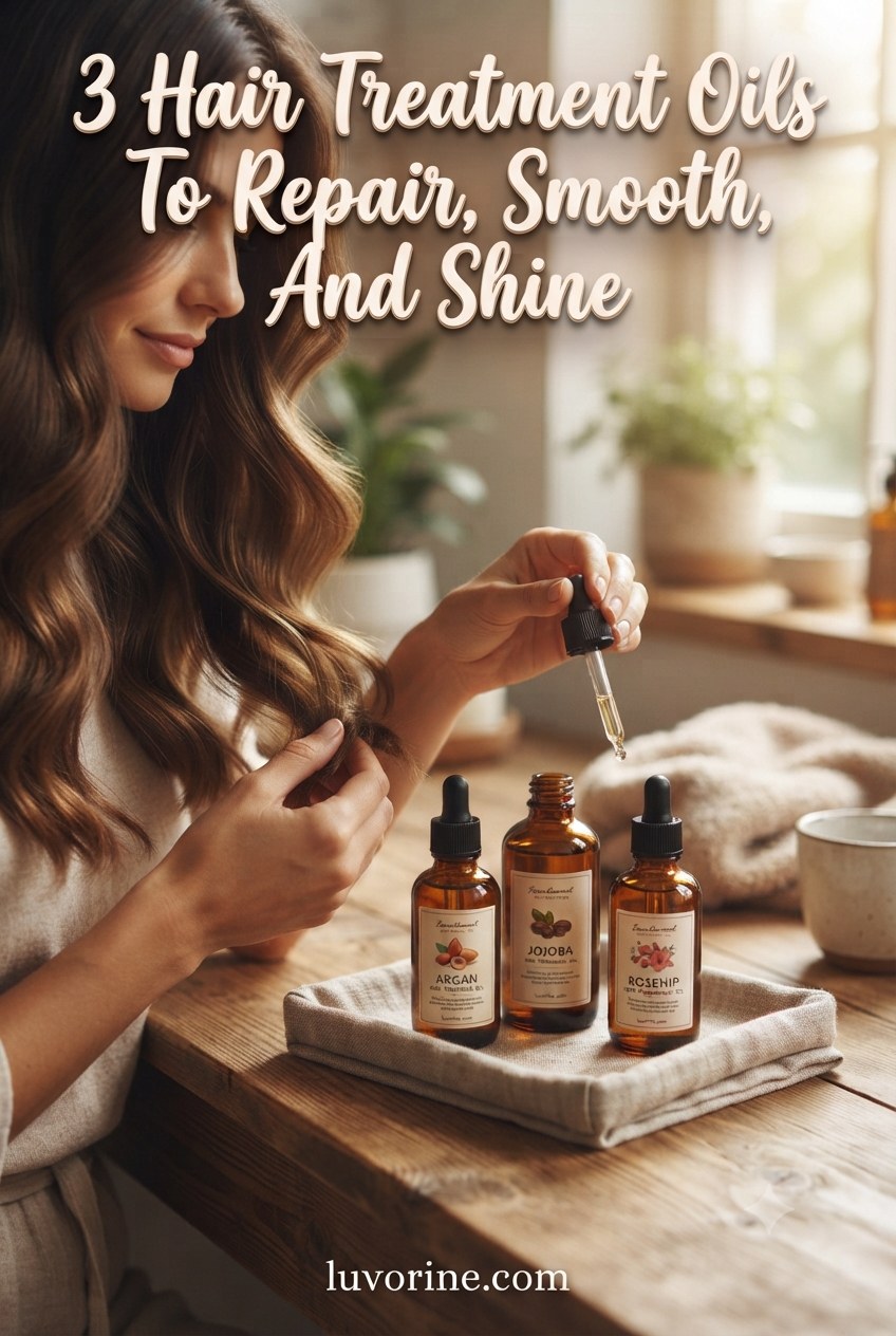 3 Hair Treatment Oils To Repair, Smooth, And Shine