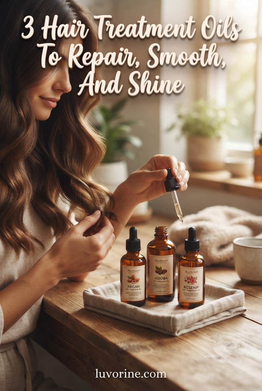 3 Hair Treatment Oils To Repair, Smooth, And Shine