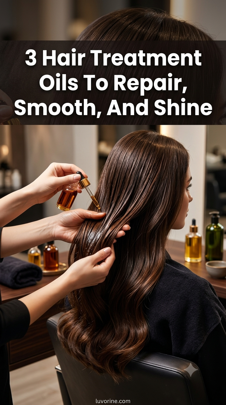 3 Hair Treatment Oils To Repair, Smooth, And Shine