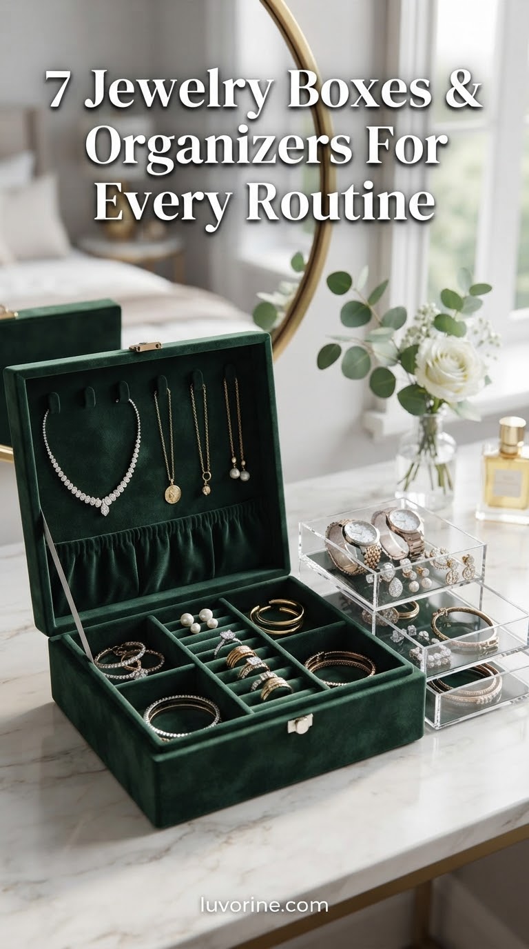 7 Jewelry Boxes & Organizers For Every Routine