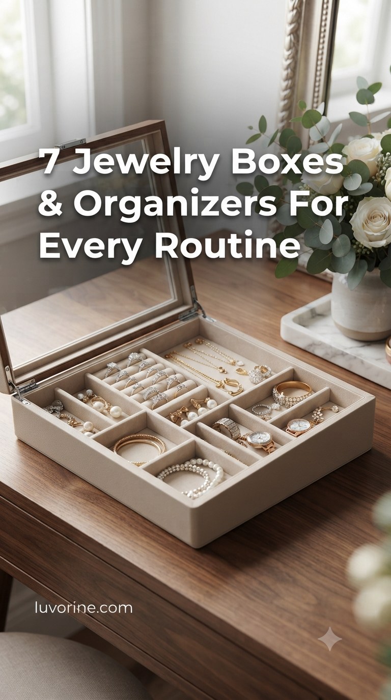 7 Jewelry Boxes & Organizers For Every Routine