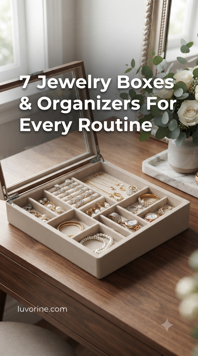 7 Jewelry Boxes & Organizers For Every Routine