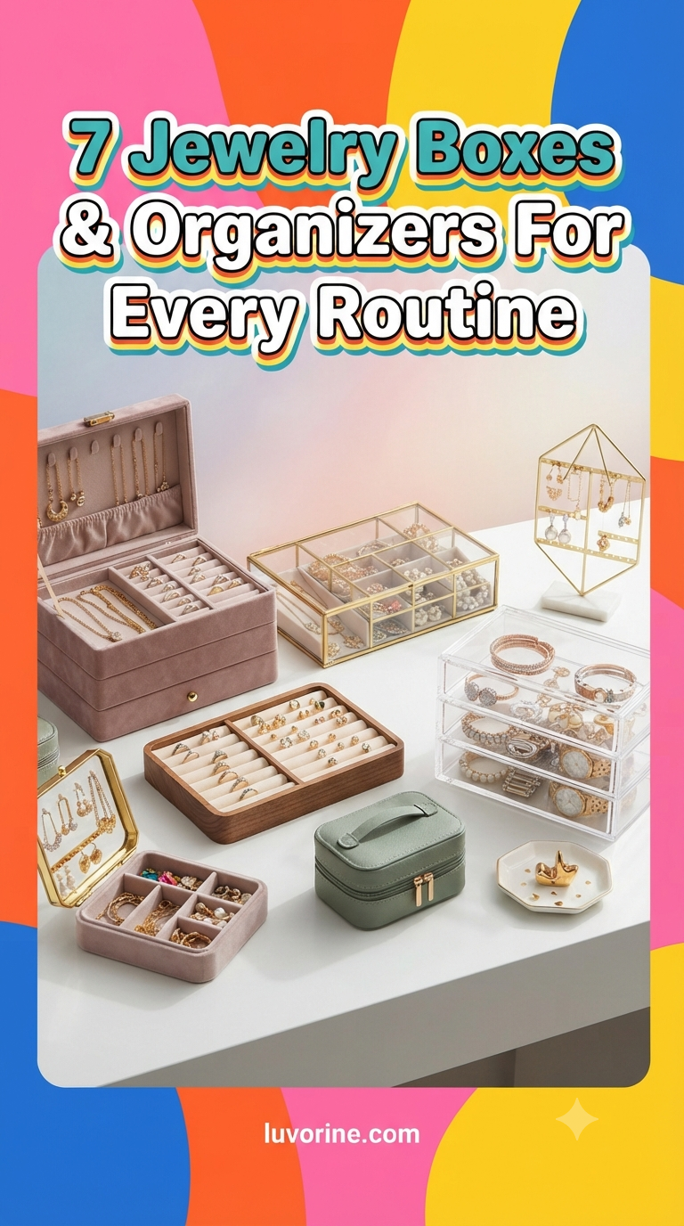 7 Jewelry Boxes & Organizers For Every Routine