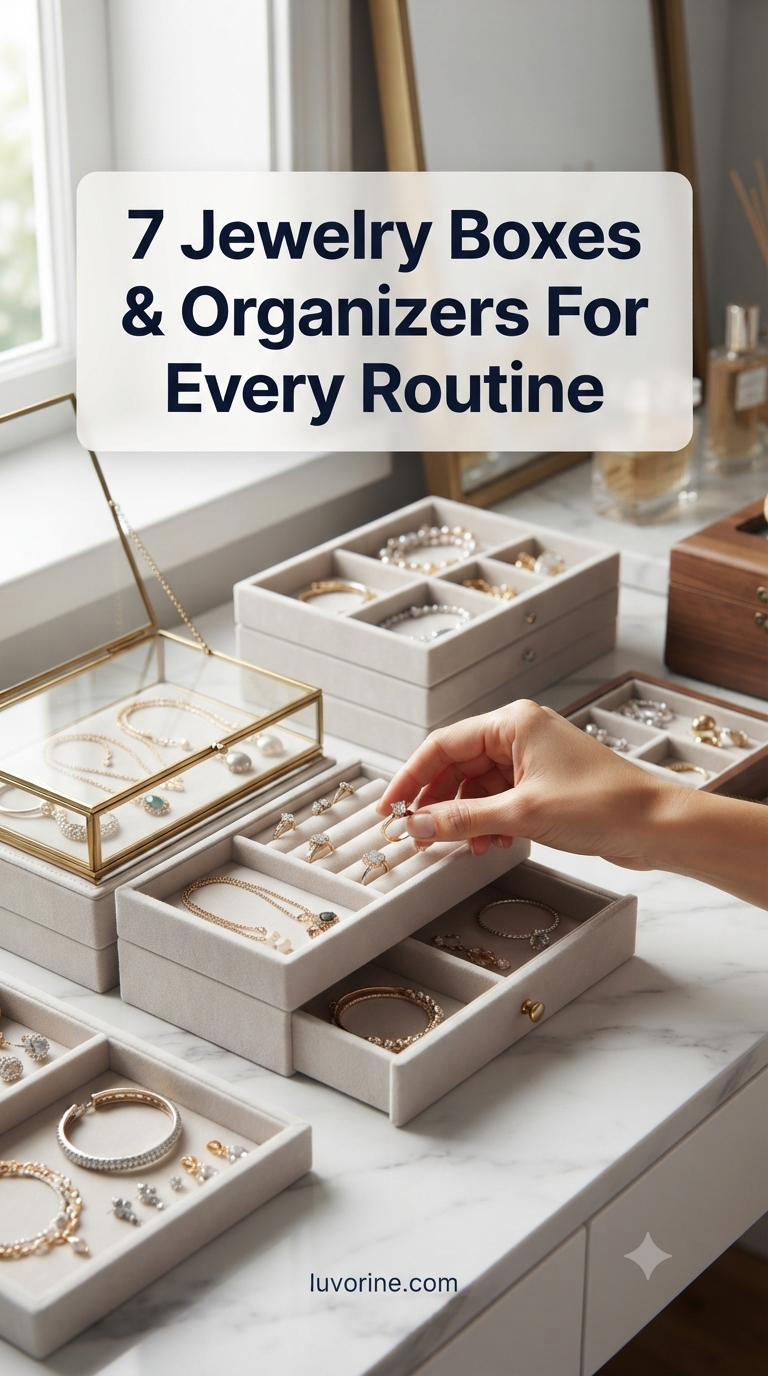 7 Jewelry Boxes & Organizers For Every Routine