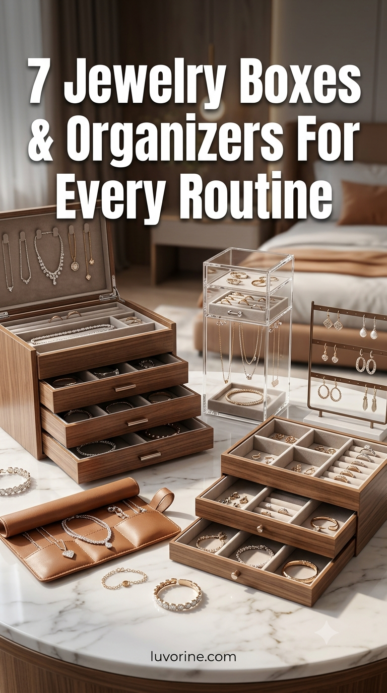 7 Jewelry Boxes & Organizers For Every Routine