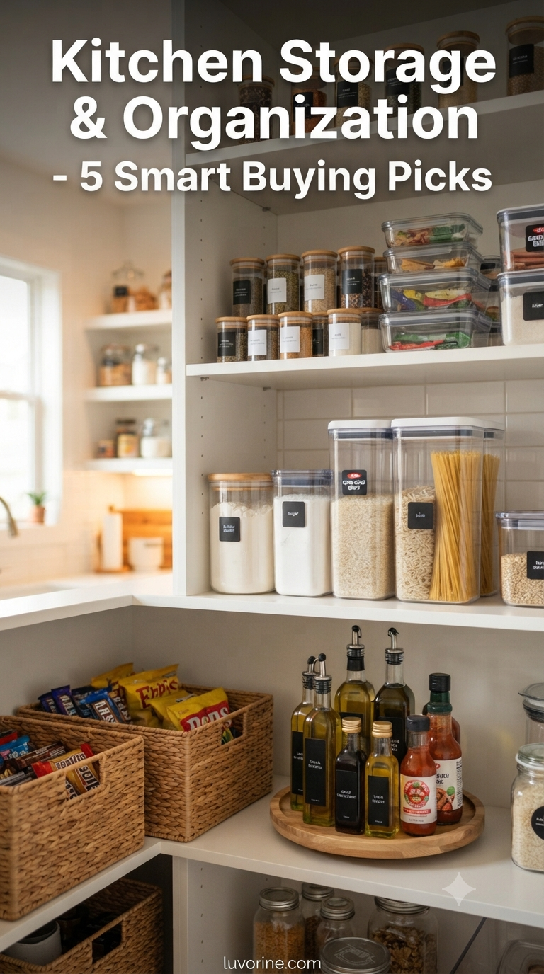Kitchen Storage & Organization - 5 Smart Buying Picks