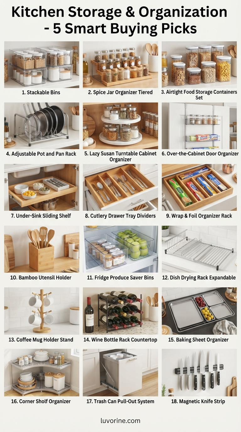 Kitchen Storage & Organization - 5 Smart Buying Picks