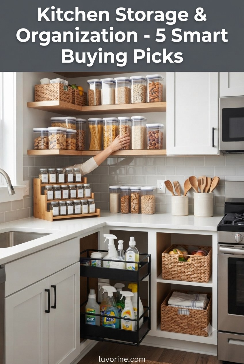 Kitchen Storage & Organization - 5 Smart Buying Picks