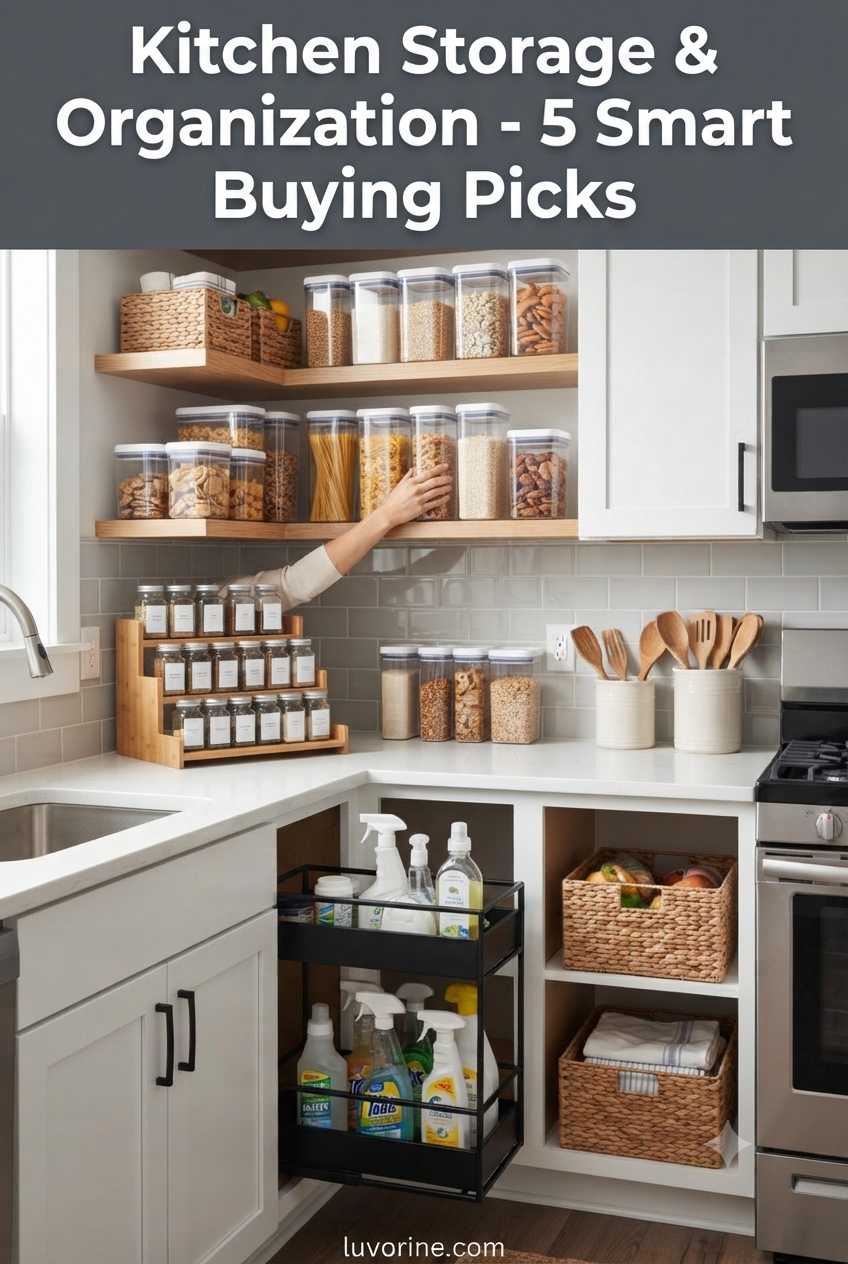 Kitchen Storage & Organization - 5 Smart Buying Picks