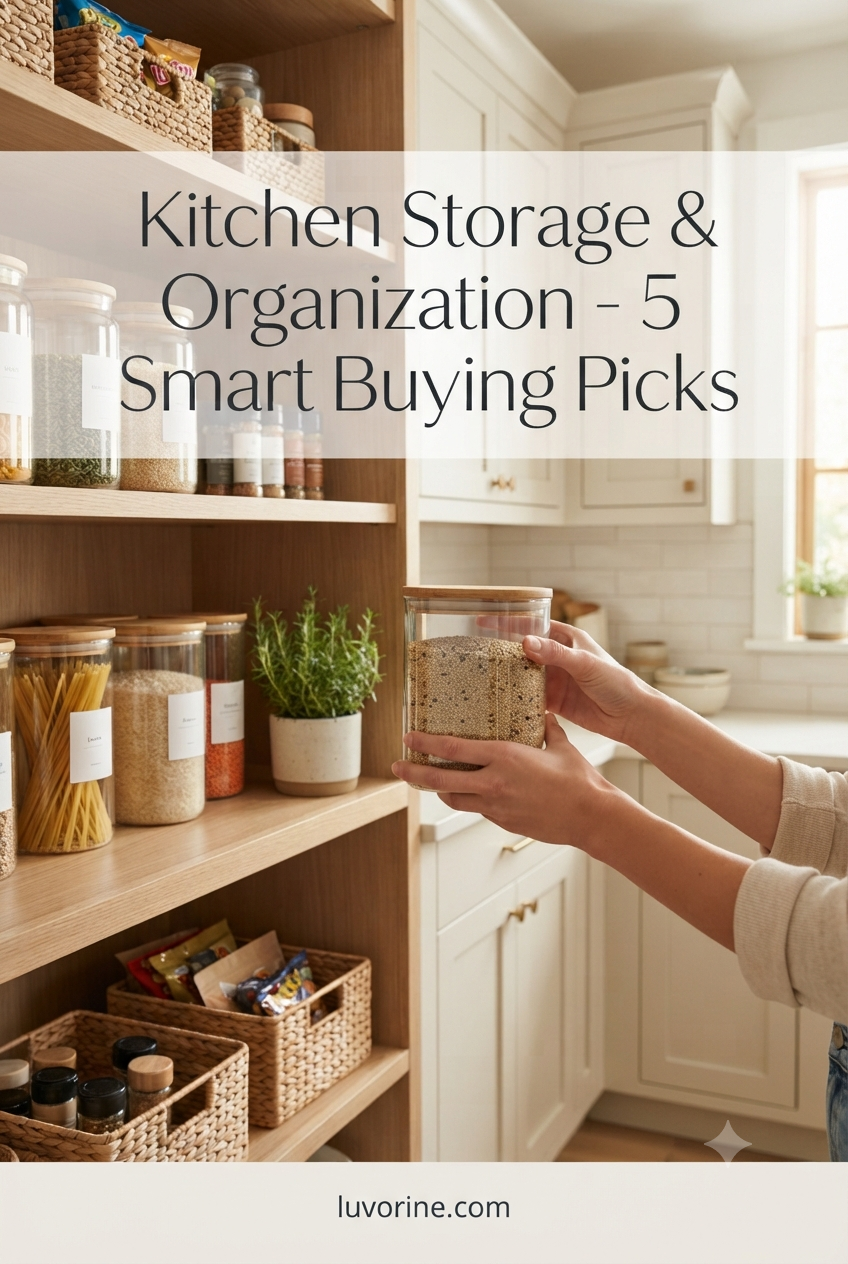 Kitchen Storage & Organization - 5 Smart Buying Picks