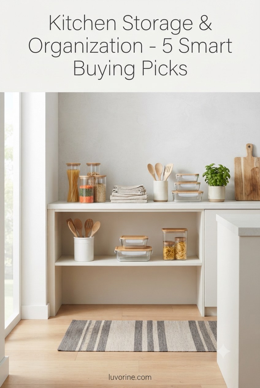 Kitchen Storage & Organization - 5 Smart Buying Picks