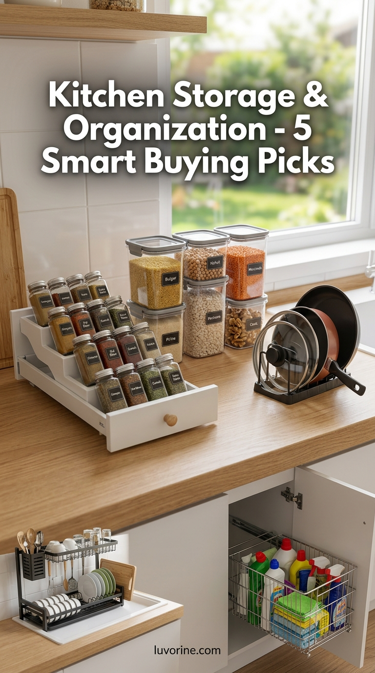 Kitchen Storage & Organization - 5 Smart Buying Picks