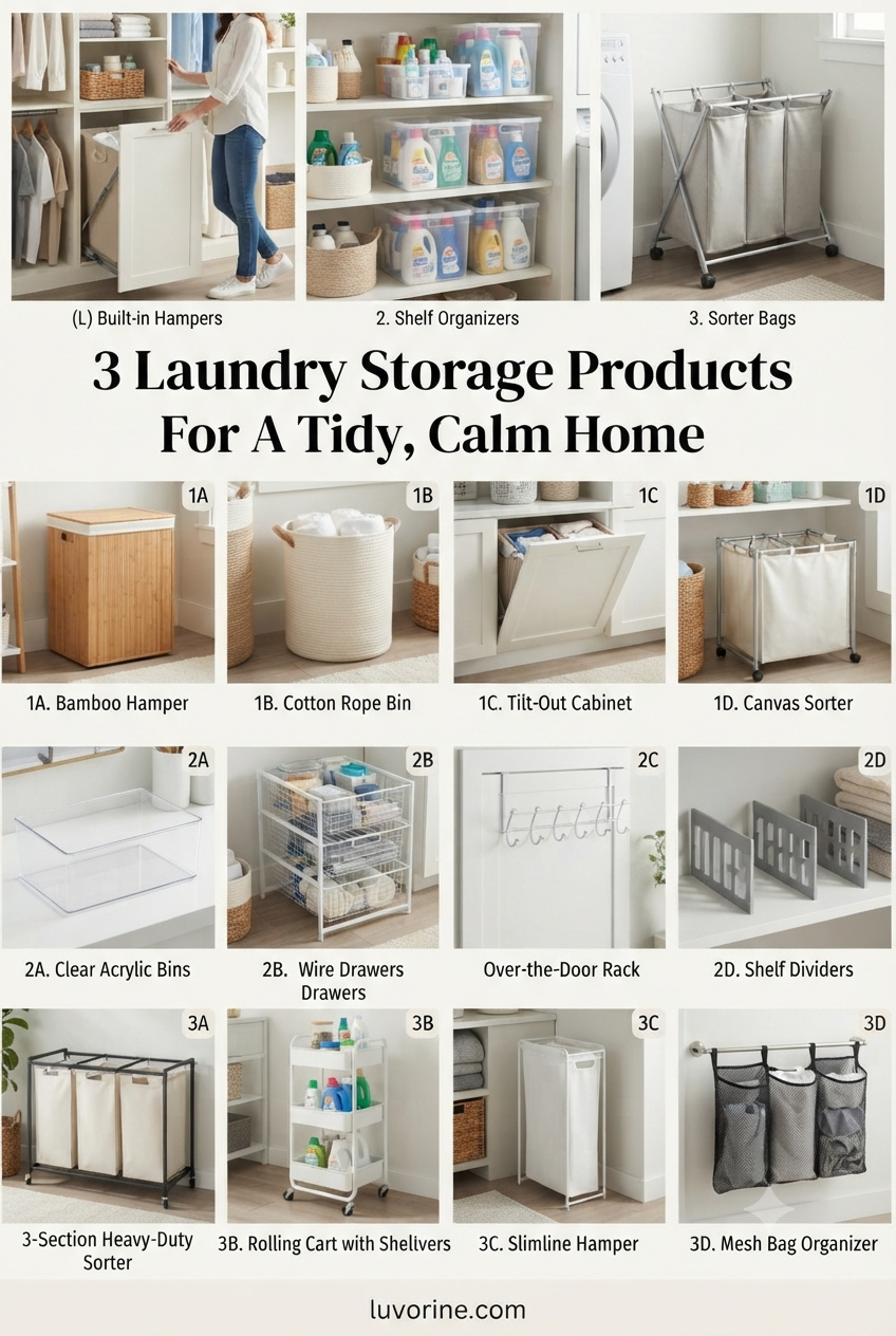 3 Laundry Storage Products For A Tidy, Calm Home
