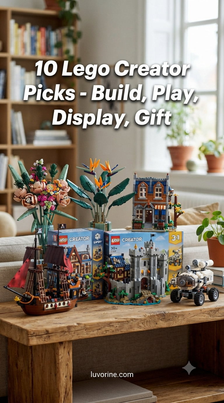 10 Lego Creator Picks - Build, Play, Display, Gift