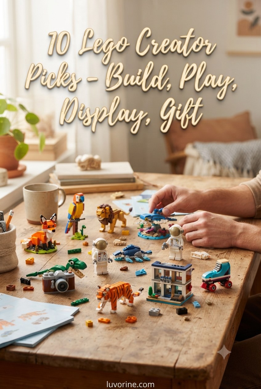 10 Lego Creator Picks - Build, Play, Display, Gift