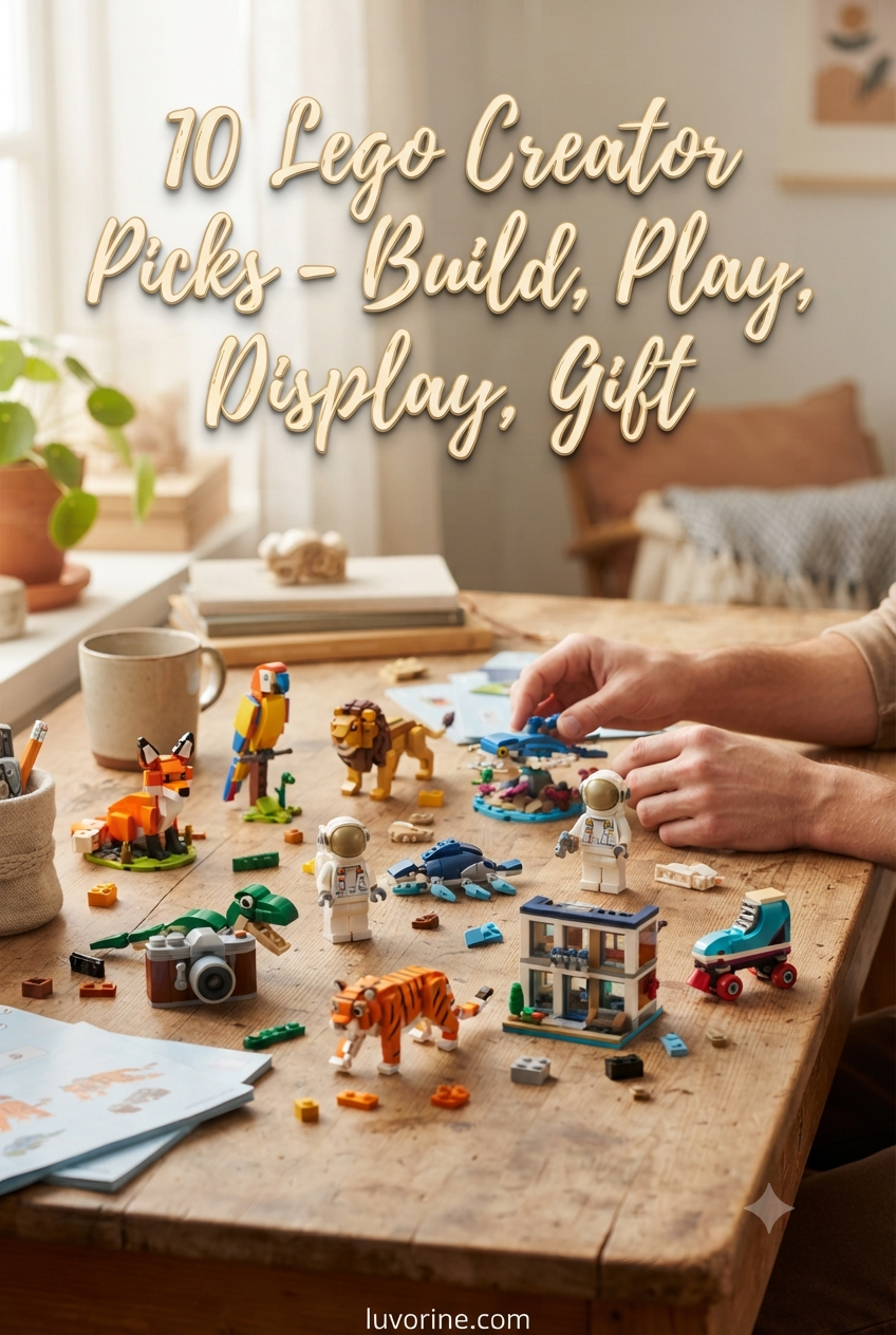 10 Lego Creator Picks - Build, Play, Display, Gift