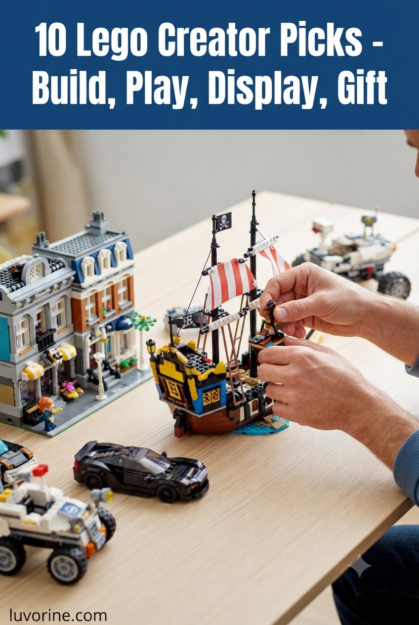 10 Lego Creator Picks - Build, Play, Display, Gift