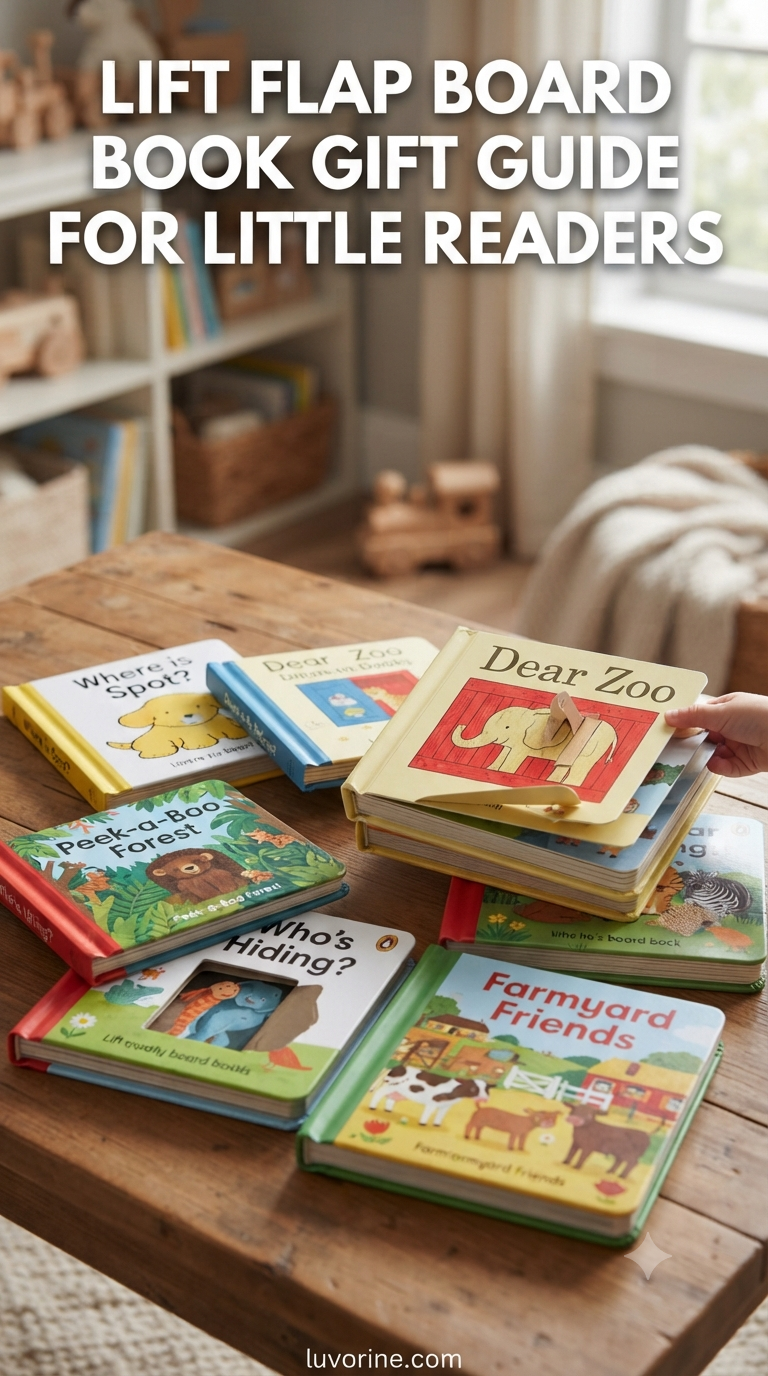 Lift Flap Board Book Gift Guide For Little Readers