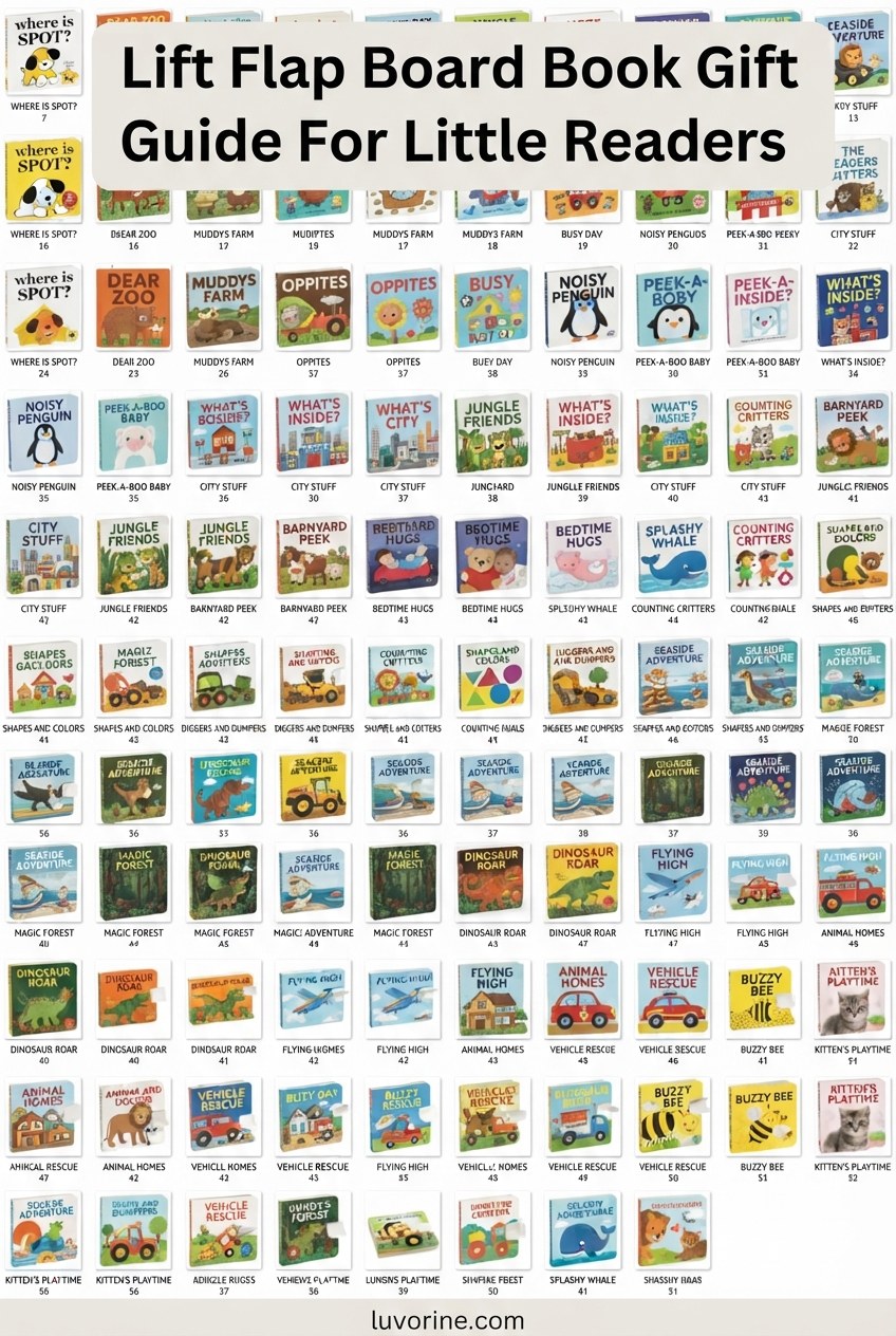 Lift Flap Board Book Gift Guide For Little Readers