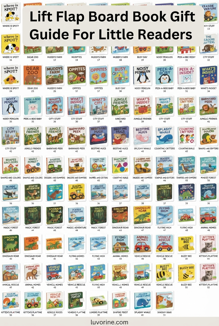 Lift Flap Board Book Gift Guide For Little Readers