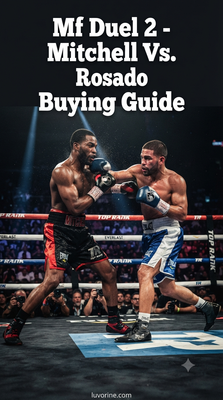 Mf Duel 2 - Mitchell Vs. Rosado Buying Guide