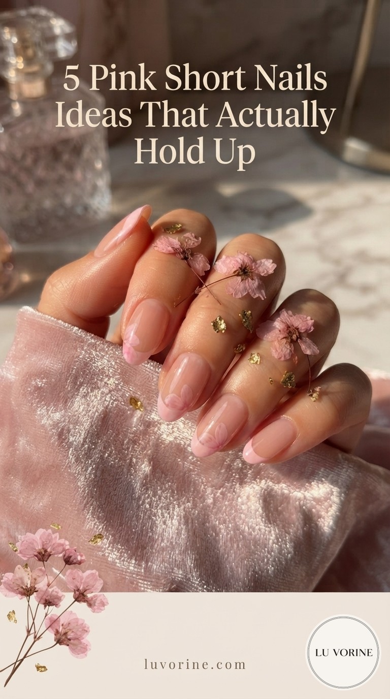 5 Pink Short Nails Ideas That Actually Hold Up