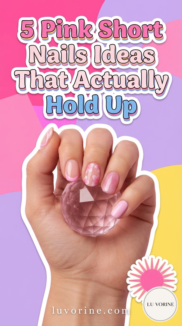 5 Pink Short Nails Ideas That Actually Hold Up