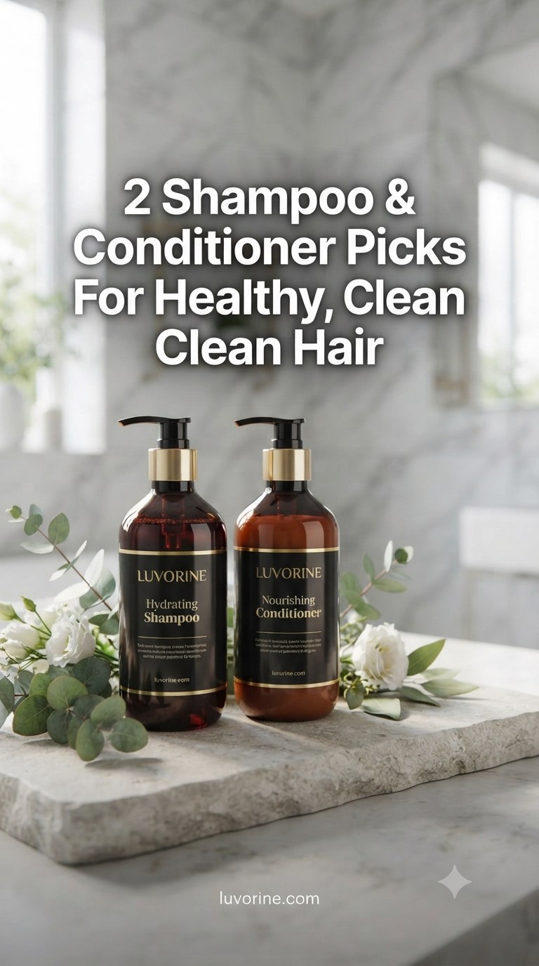 2 Shampoo & Conditioner Picks For Healthy, Clean Hair