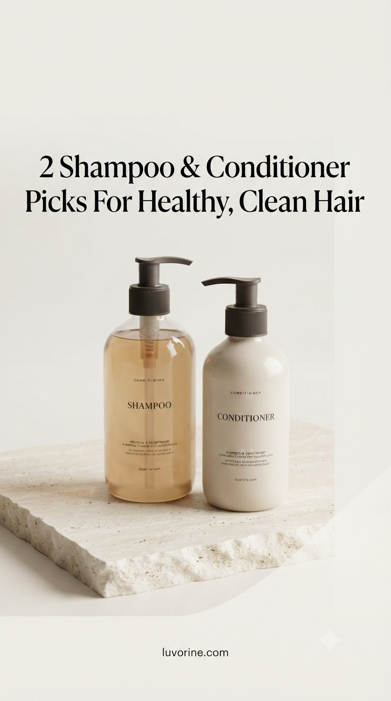 2 Shampoo & Conditioner Picks For Healthy, Clean Hair