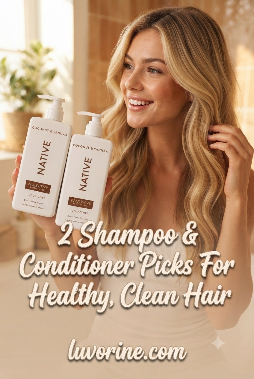 2 Shampoo & Conditioner Picks For Healthy, Clean Hair