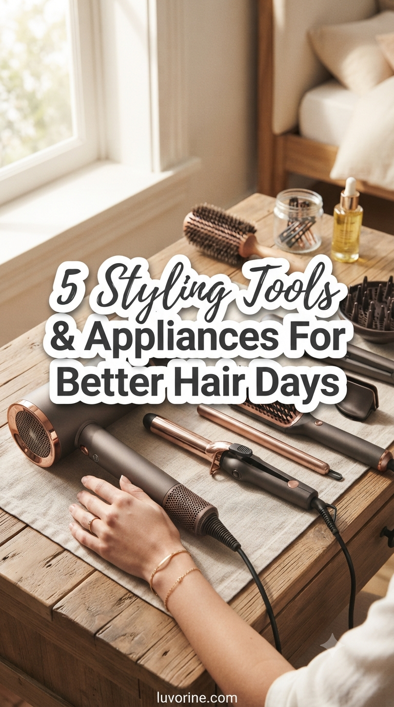 5 Styling Tools & Appliances For Better Hair Days
