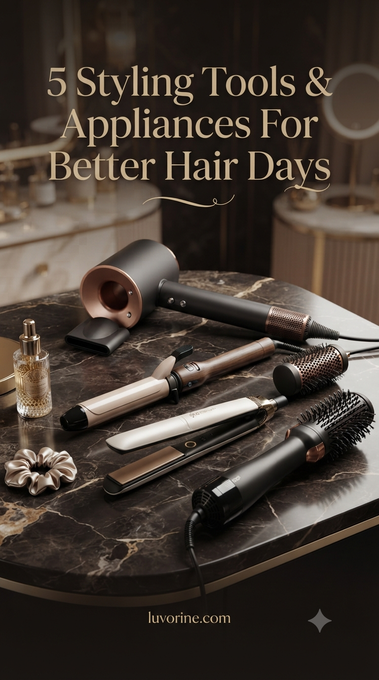 5 Styling Tools & Appliances For Better Hair Days