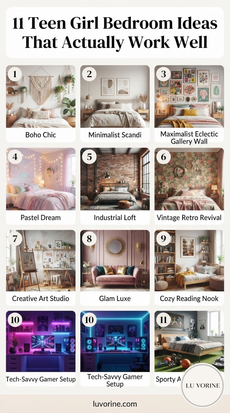 11 Teen Girl Bedroom Ideas That Actually Work Well