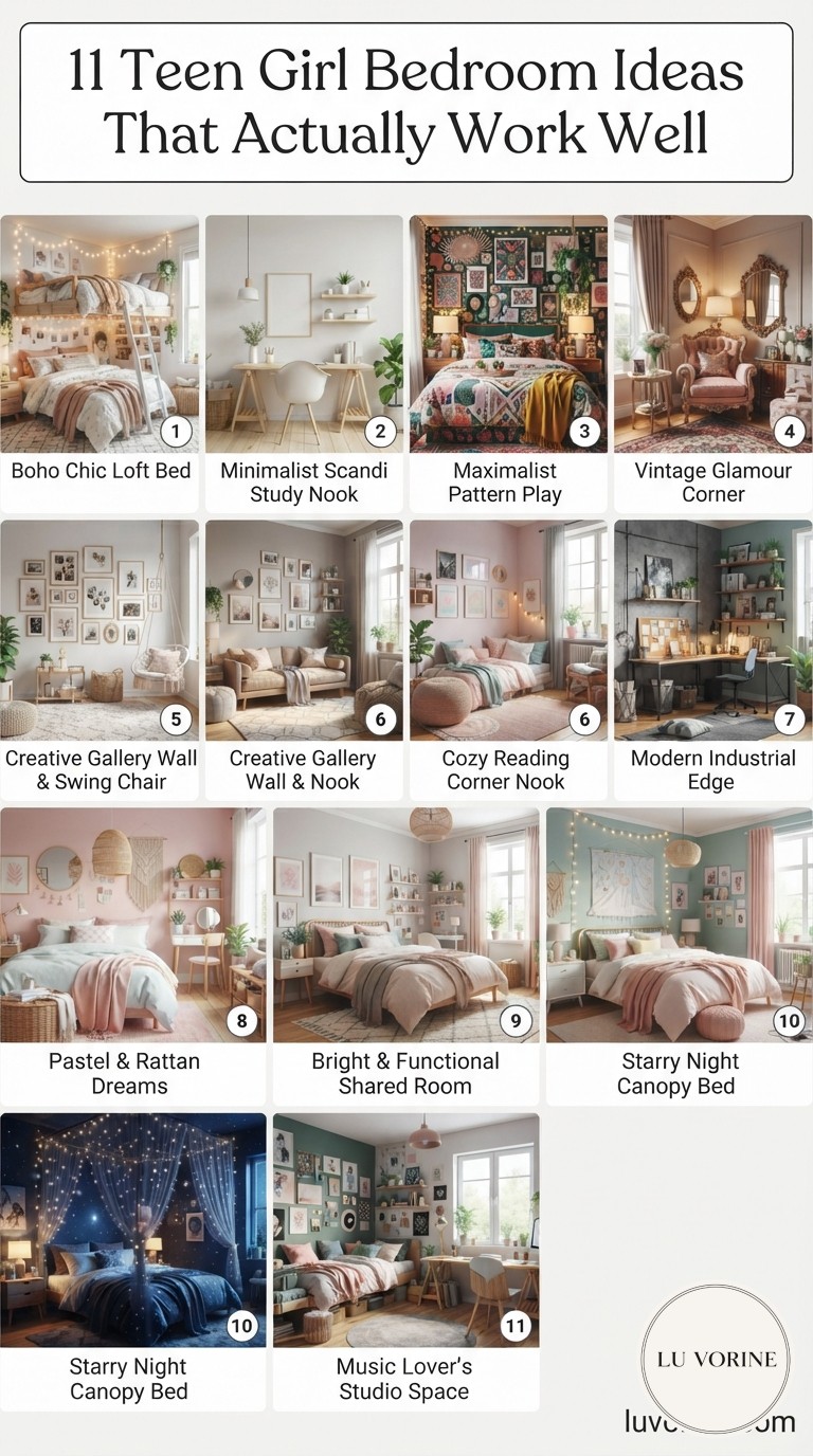 11 Teen Girl Bedroom Ideas That Actually Work Well