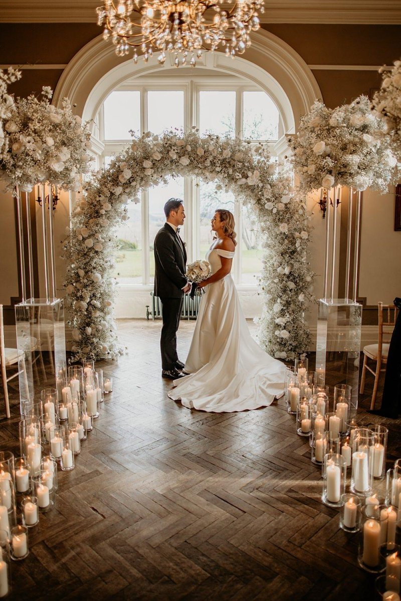 Romantic poetry inspired wedding